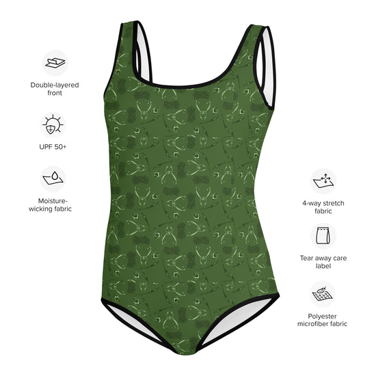 Loki All-Over Print Youth Swimsuit - Fandom-Made