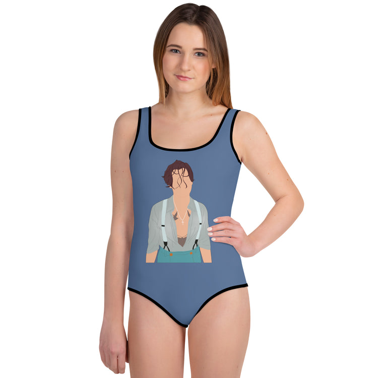Feeling Blue Youth Swimsuit - Fandom-Made