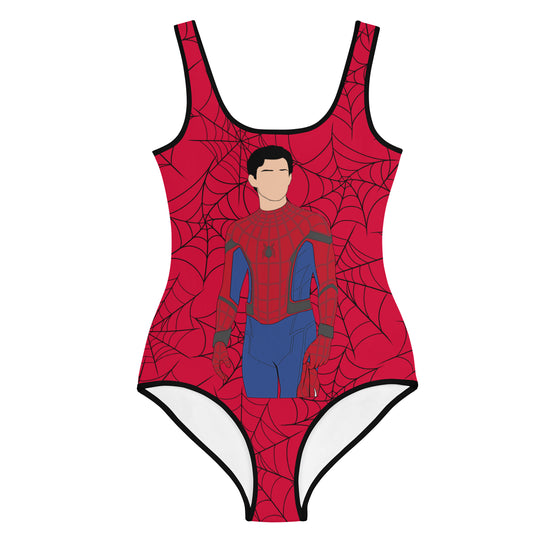 Spider-Man All-Over Print Youth Swimsuit - Fandom-Made
