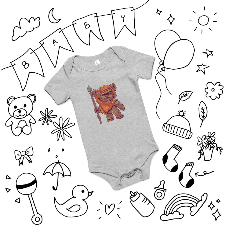 Ewok Baby Onesie - Fandom-Made