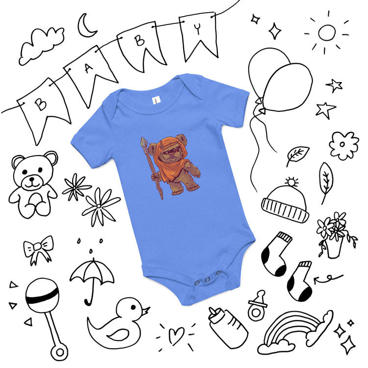 Ewok Baby Onesie - Fandom-Made