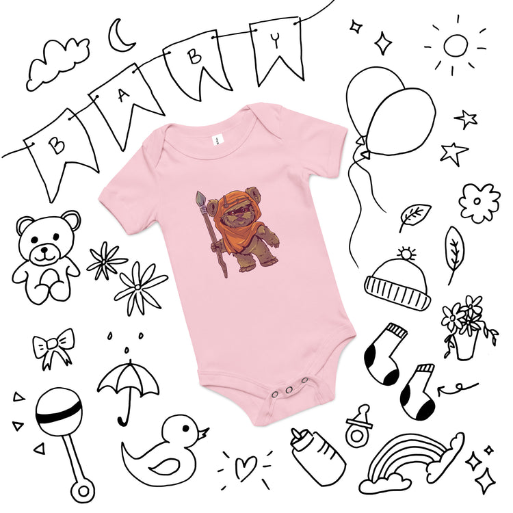 Ewok Baby Onesie - Fandom-Made