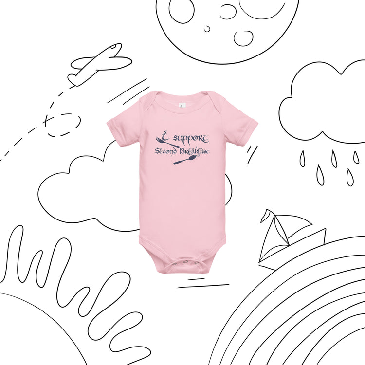 Support Second Breakfast Onesie - Fandom-Made