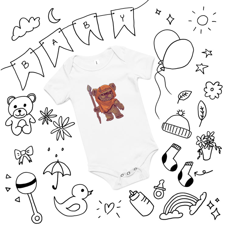 Ewok Baby Onesie - Fandom-Made