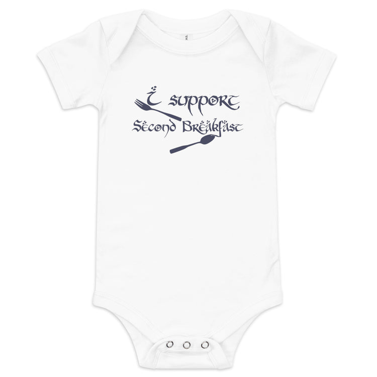 Support Second Breakfast Onesie - Fandom-Made