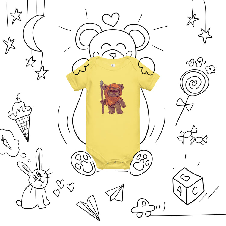 Ewok Baby Onesie - Fandom-Made