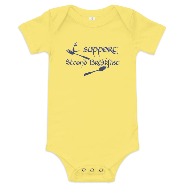 Support Second Breakfast Onesie - Fandom-Made