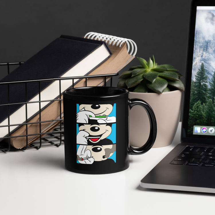 Relax a Little Black Mugs - Fandom-Made