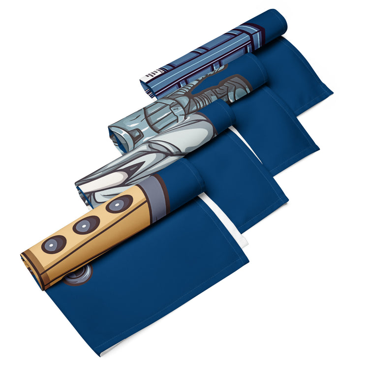 Doctor Who Cloth Napkin Set - Fandom-Made