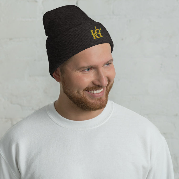 Loki Cuffed Beanie - Fandom-Made