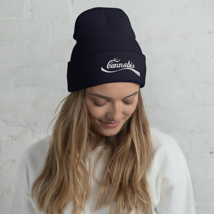 Enjoy Cannabis Beanie - Fandom-Made