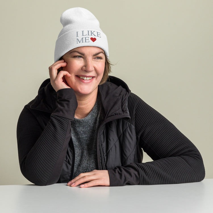 I Like Me Cuffed Beanie - Fandom-Made