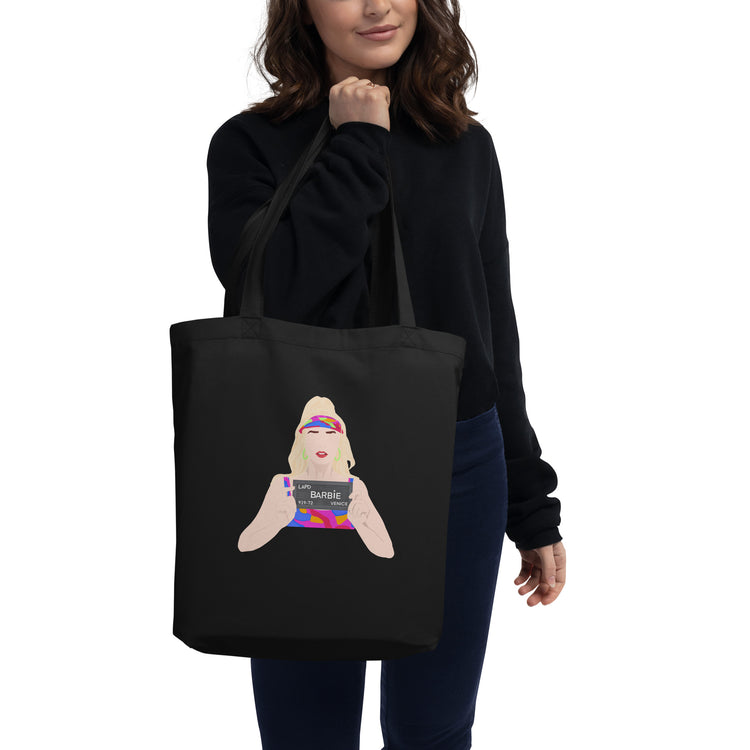 Mugshot Barbie Eco Tote Bag - Fandom-Made