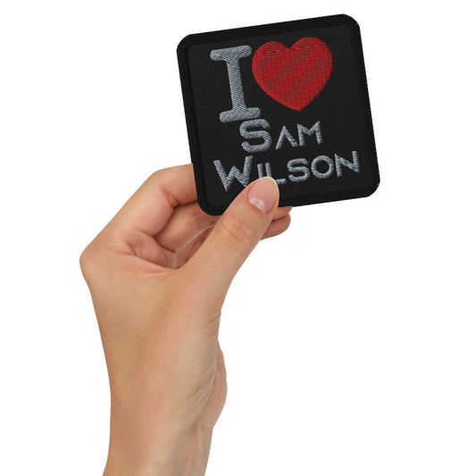 I Love Sam Wilson Patch - Fandom-Made