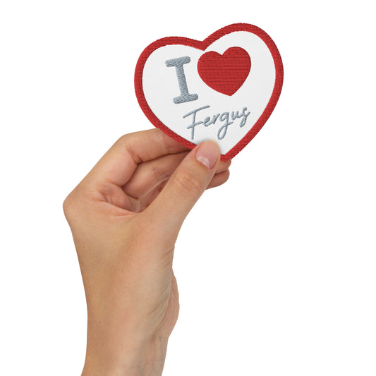 I Love Fergus Patches - Fandom-Made