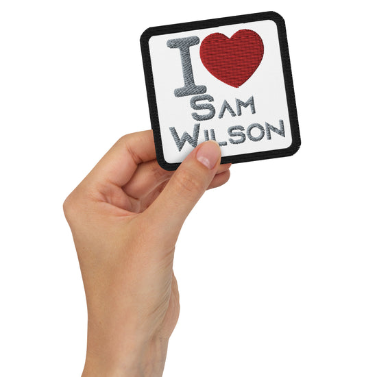 I Love Sam Wilson Patch - Fandom-Made
