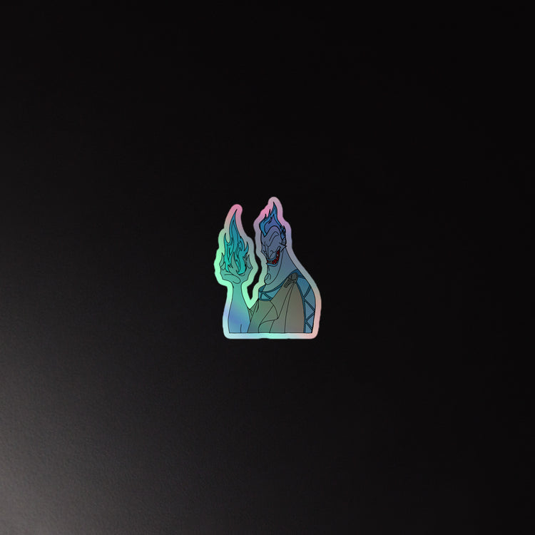 Hades Holographic Sticker - Fandom-Made