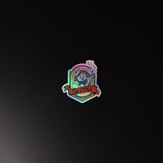 S'more Club Holographic Stickers - Fandom-Made