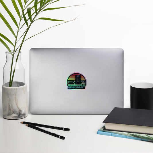 Retro Feels Holographic Stickers - Fandom-Made