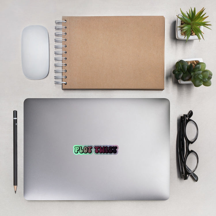 Plot Twist Holographic Stickers - Fandom-Made