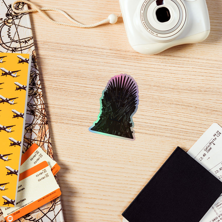 The Iron Throne Holographic Stickers - Fandom-Made