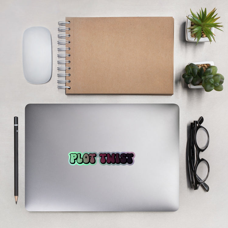 Plot Twist Holographic Stickers - Fandom-Made