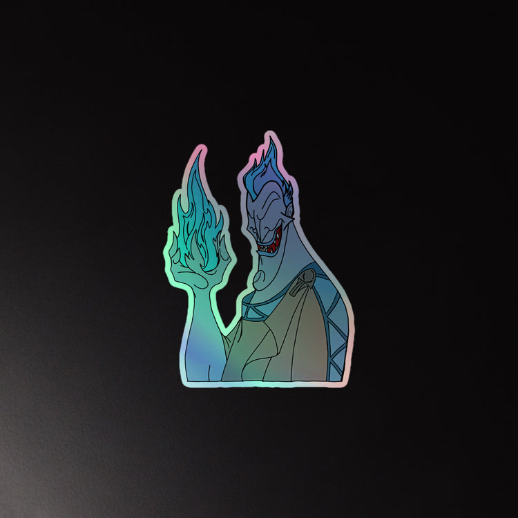 Hades Holographic Sticker - Fandom-Made