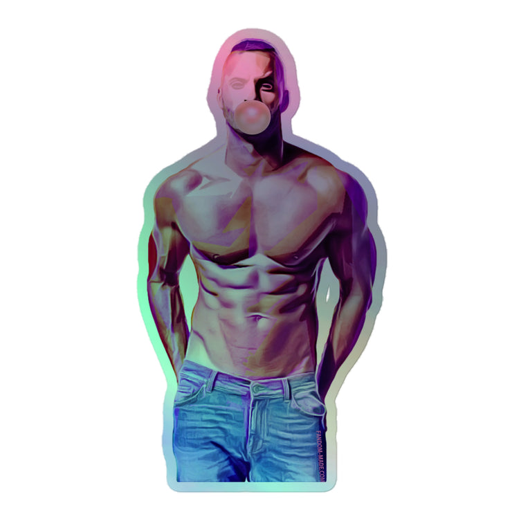 Ricky Whittle Holographic Stickers - Fandom-Made