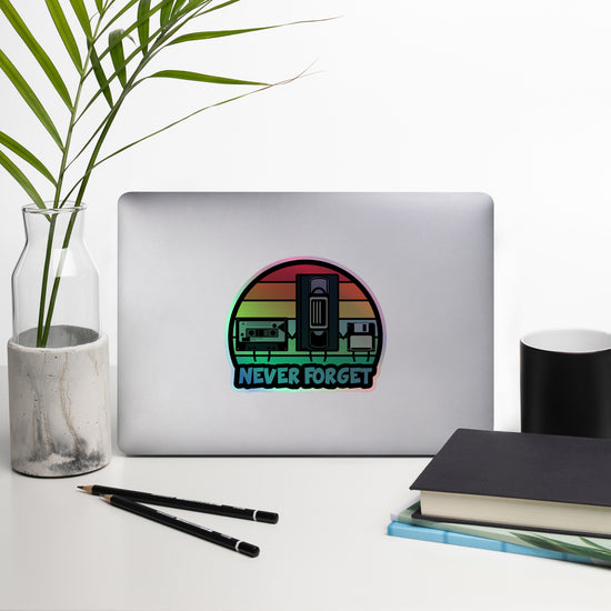 Retro Feels Holographic Stickers - Fandom-Made