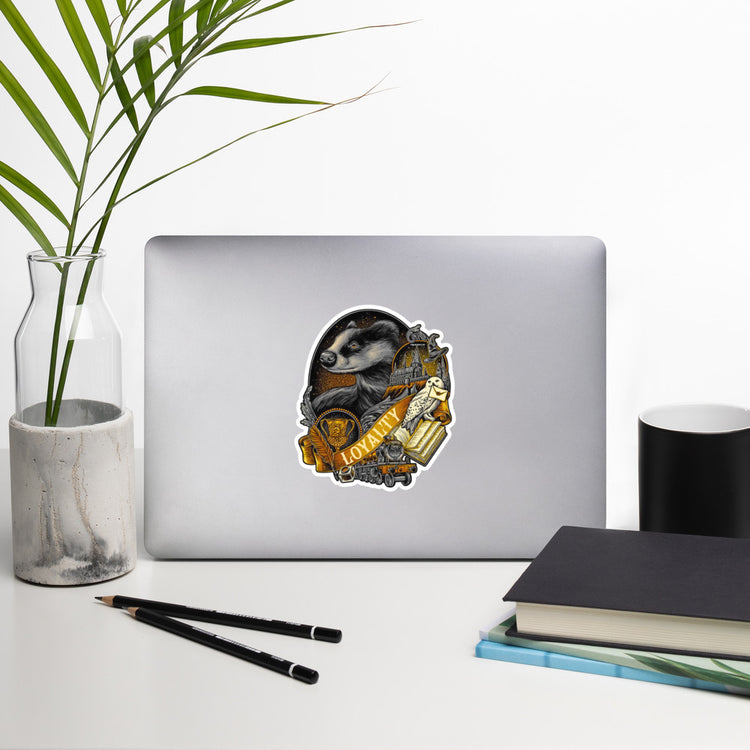 Hufflepuff Loyalty Stickers - Fandom-Made