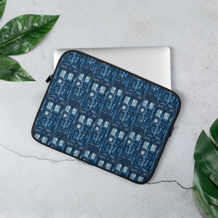 Tardis All-Over Print Laptop Sleeve - Fandom-Made