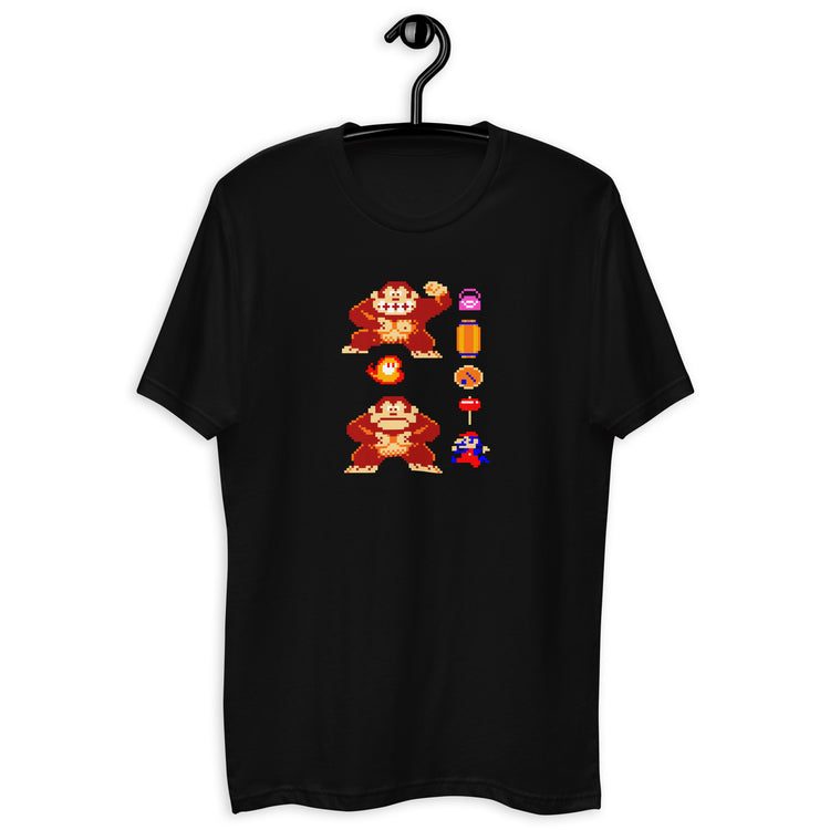 Donkey K Men's Fitted T-Shirt - Fandom-Made