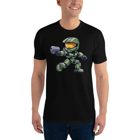 Halo's Master Chief Men's Fitted T-Shirt - Fandom-Made