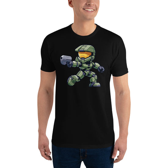 Halo's Master Chief Men's Fitted T-Shirt - Fandom-Made