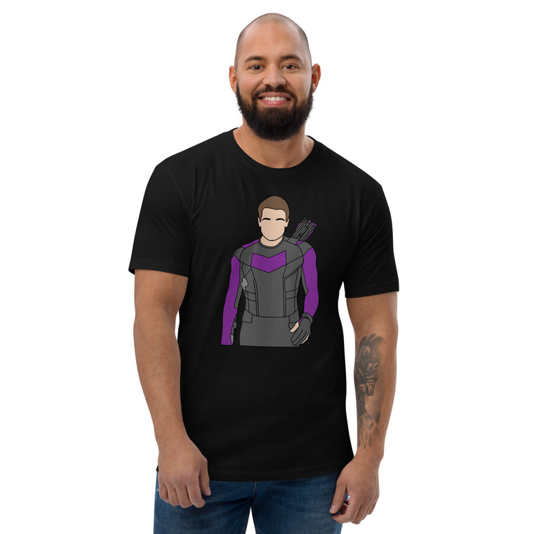 Hawkeye Men's Fitted T-Shirt - Fandom-Made