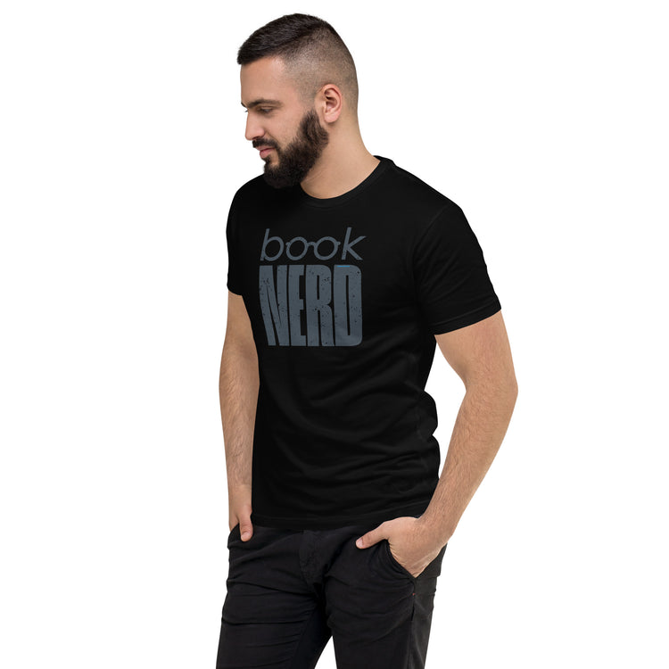 Book Nerd Men's Fitted T-Shirt - Fandom-Made