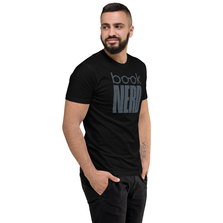 Book Nerd Men's Fitted T-Shirt - Fandom-Made