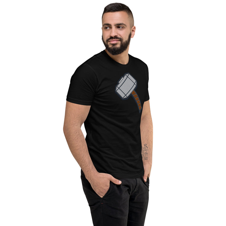 Thor's Hammer Men's Fitted T-Shirt - Fandom-Made