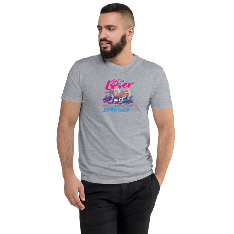 White Chicks Men's Fitted T-Shirt - Fandom-Made