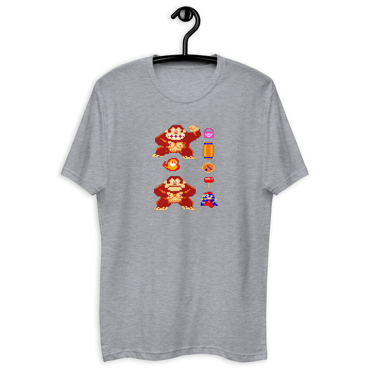 Donkey K Men's Fitted T-Shirt - Fandom-Made