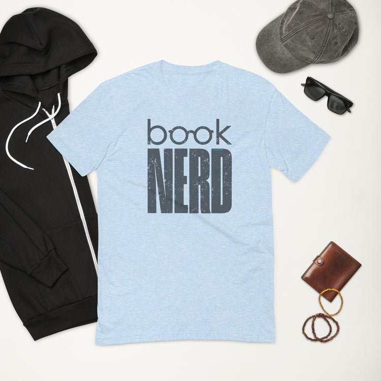 Book Nerd Men's Fitted T-Shirt - Fandom-Made