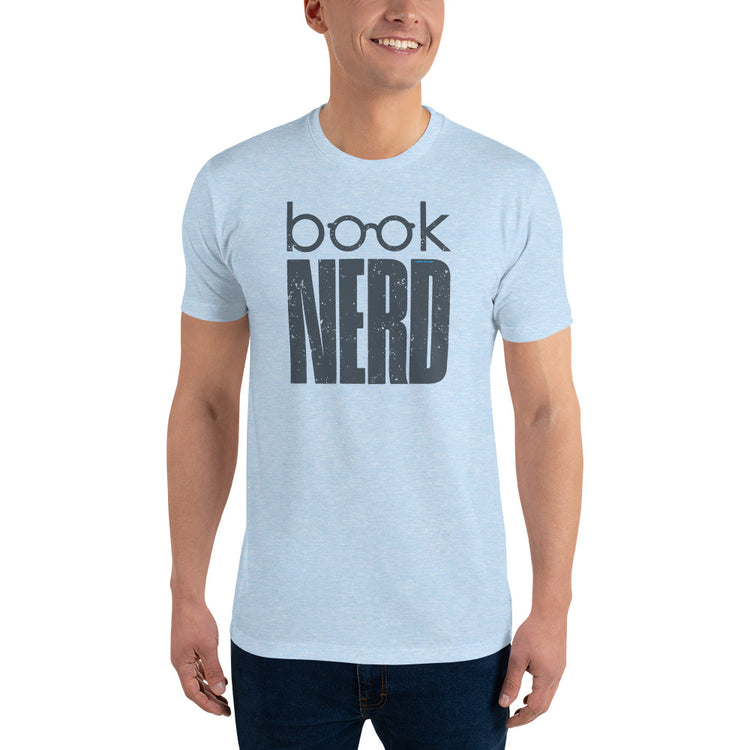 Book Nerd Men's Fitted T-Shirt - Fandom-Made