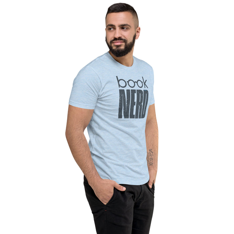 Book Nerd Men's Fitted T-Shirt - Fandom-Made