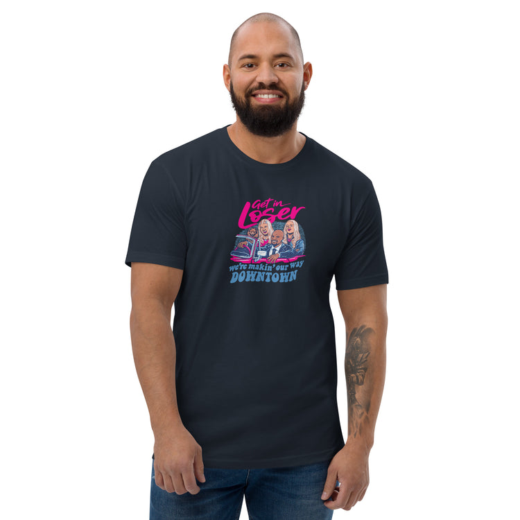 White Chicks Men's Fitted T-Shirt - Fandom-Made