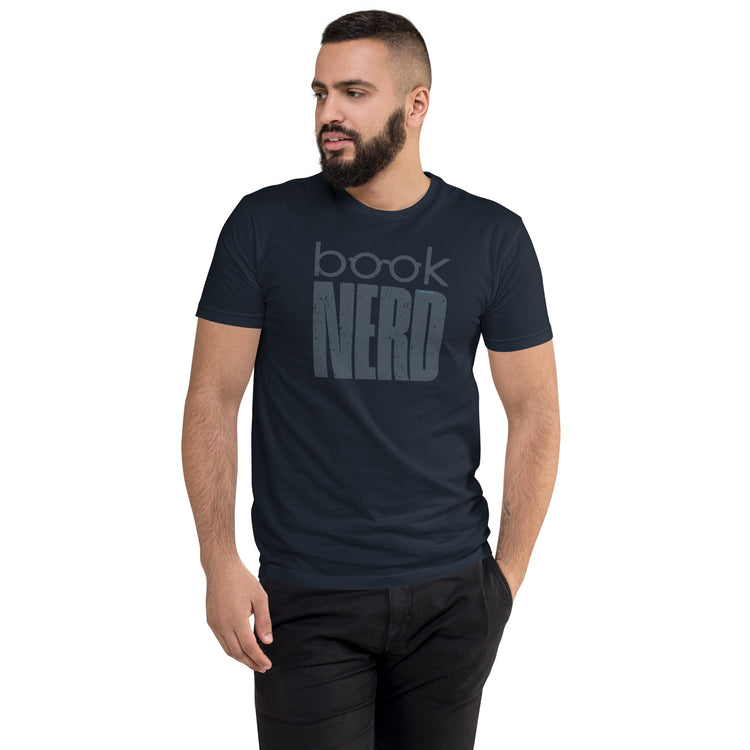 Book Nerd Men's Fitted T-Shirt - Fandom-Made