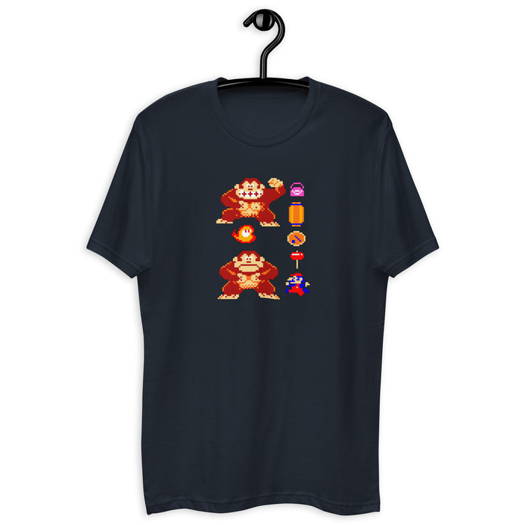 Donkey K Men's Fitted T-Shirt - Fandom-Made