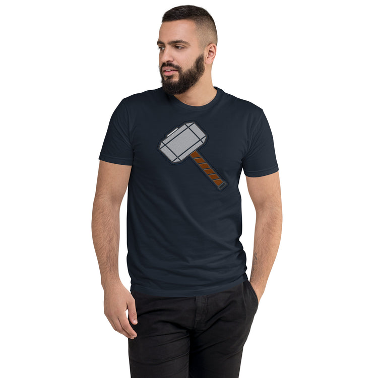 Thor's Hammer Men's Fitted T-Shirt - Fandom-Made