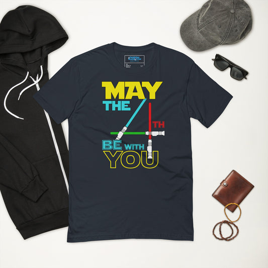 May The 4th Be With You Men's Fitted T-Shirt - Fandom-Made