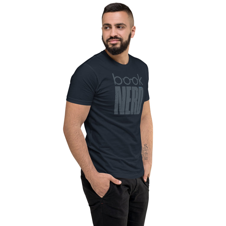 Book Nerd Men's Fitted T-Shirt - Fandom-Made
