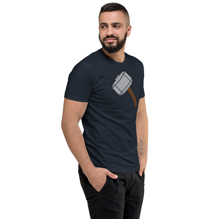 Thor's Hammer Men's Fitted T-Shirt - Fandom-Made